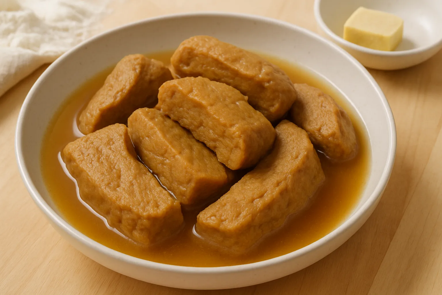 Impressie van Seitan: een vleesvervanger