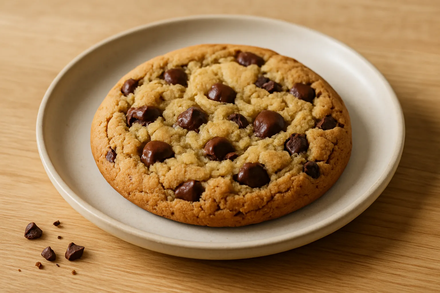 Impressie van Chocolate chip cookie