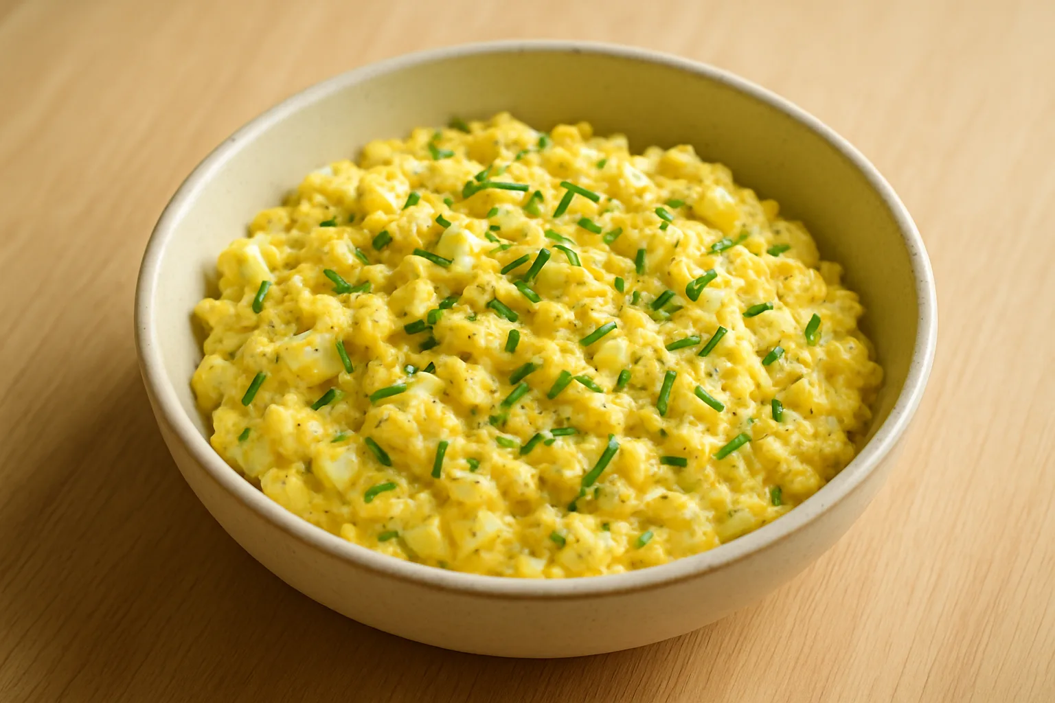Impressie van Eier salade