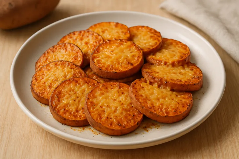 Impressie van Gegratineerd zoet aardappelhapje