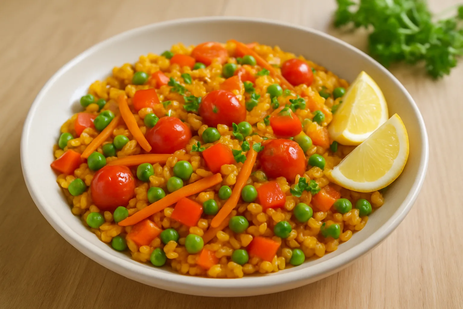 Impressie van Paella