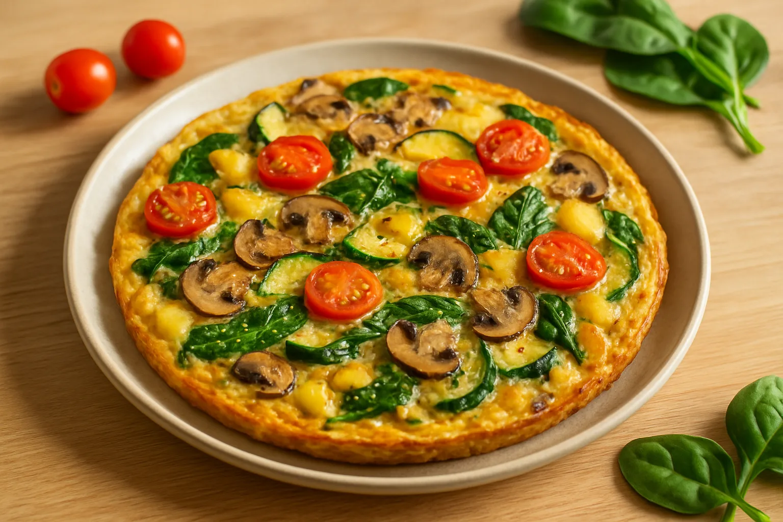 Impressie van Frittata